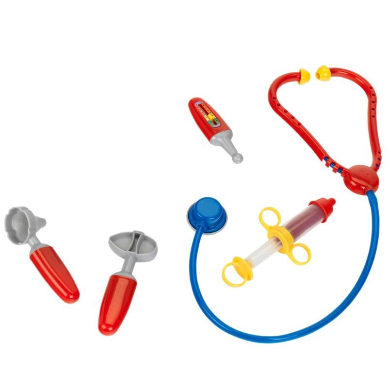 Klein Doctor Costume White And Red Set - 6 Pcs