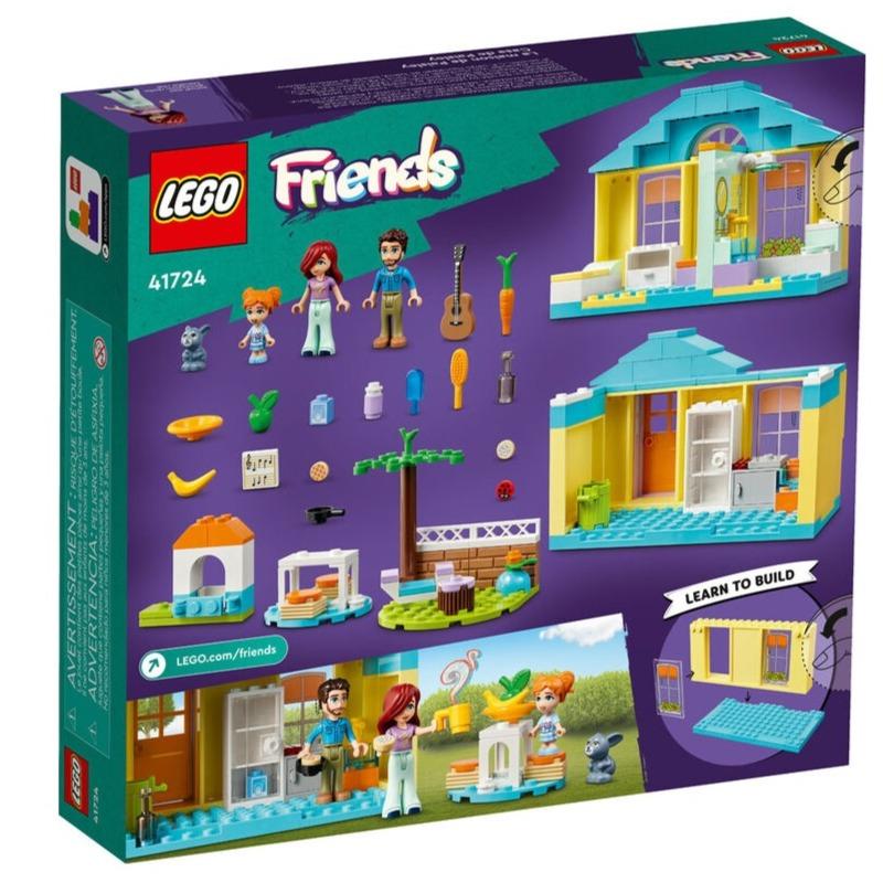 LEGO Friends Paisleys House Building Toy Set - 185 Pcs