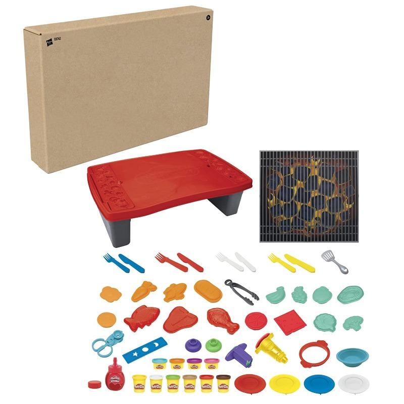 Play-Doh Kitchen Creations Big Grill Playset - 40 Pcs