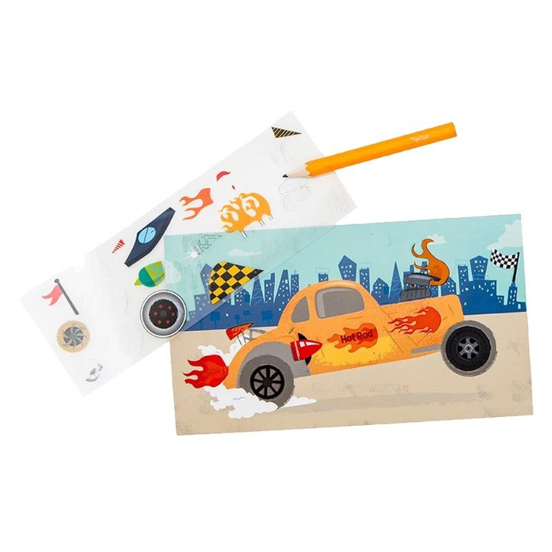 Tiger Tribe Transfer Magic Create a Car