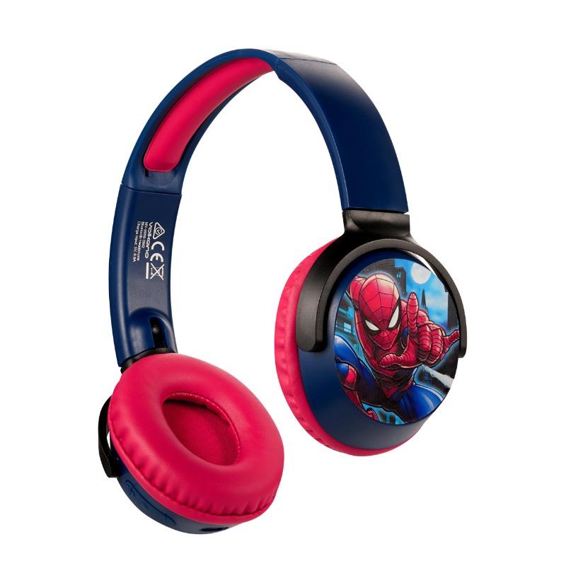 فولكانو - سماعة رأس ستيريو لاسلكية بلوتوث برسومات مارفل سبايدرمان