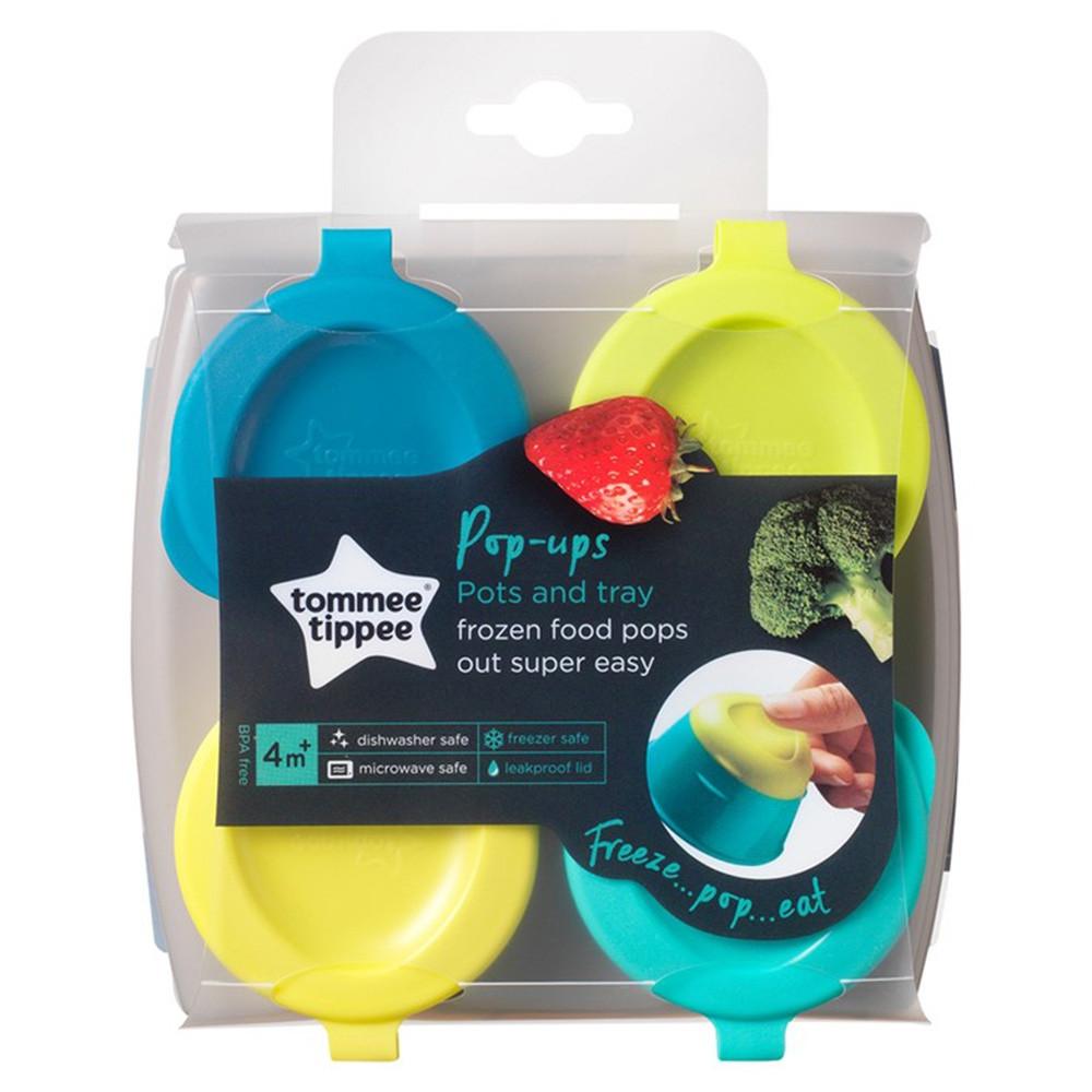 Tommee Tippee Explora Pop Frezeer Pots And Tray
