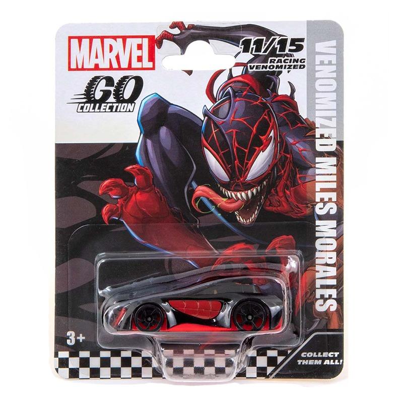 Marvel Go DC Racing Venom Morales Car - 3 Inch