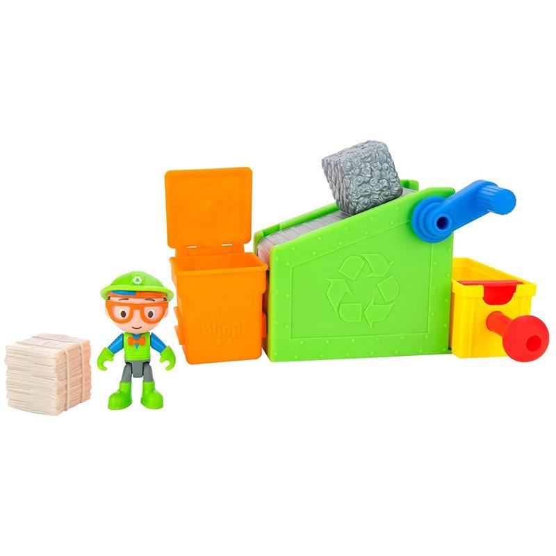 Blippi Little Adventures Playset Recycling Centre