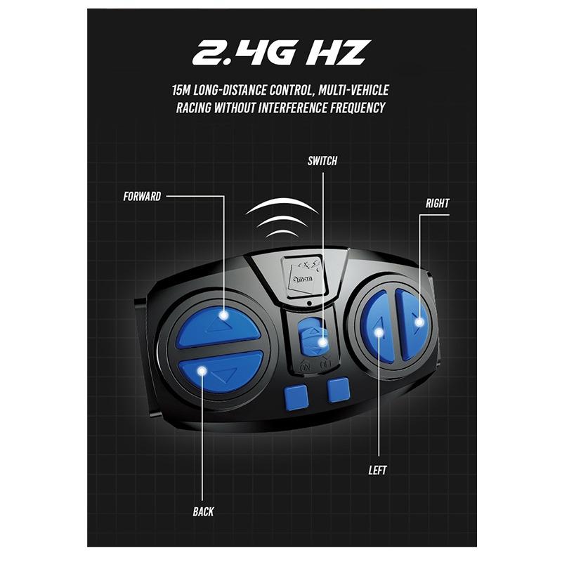 كيو مان - لعبة تركيب دبابة النمر العسكرية بجهاز تحكم عن بعد