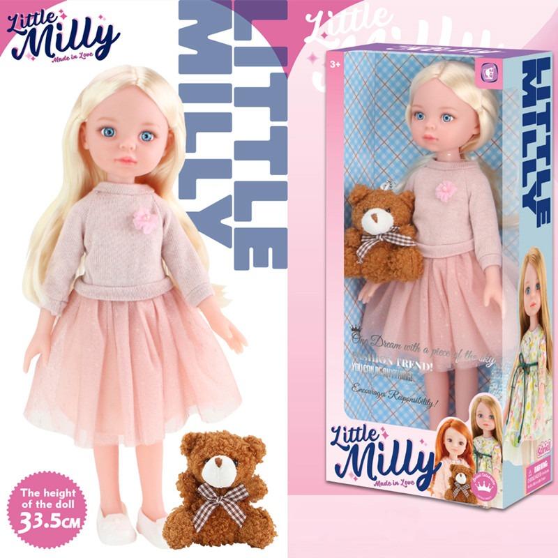 ليتل ميلي - دمية ليتل ميلي ون دريم مع فستان طويل مقاس 14 انش