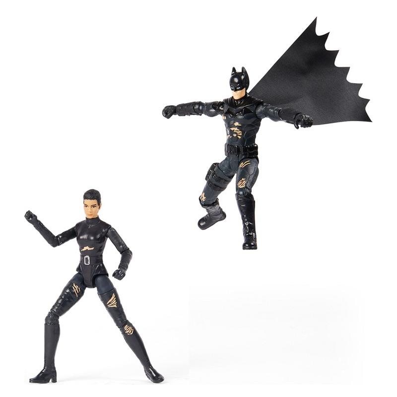 DC Comics Batman and Selina Kyle Chase Pack with 2 Figures and Bike