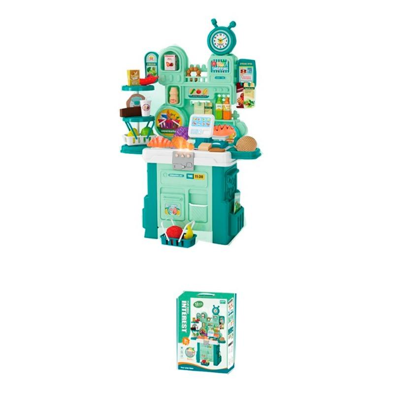 Supermarket Combination With Light And Music - 52 Pcs