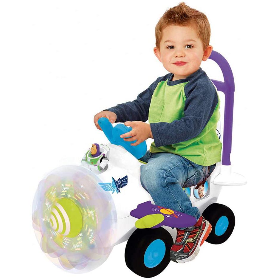 كيدي لاند - سيارة بتصميم طائرة ديزني توي ستوري باز لايت يير