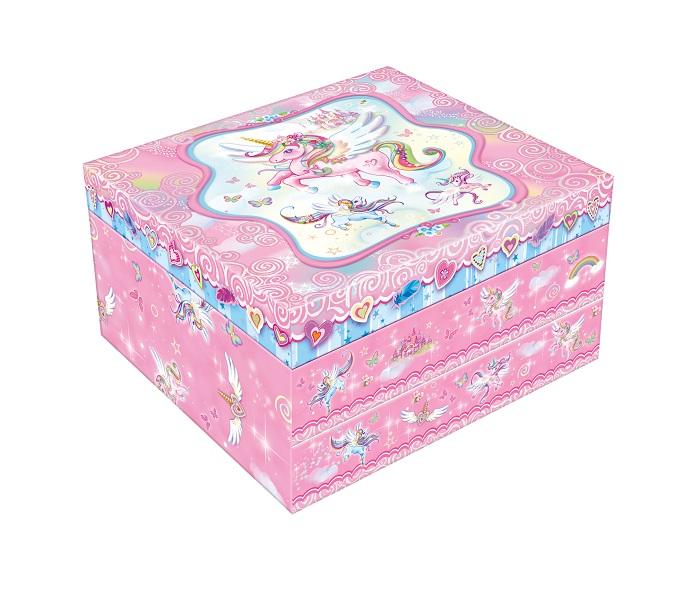 Stamps And Stickers Set Box - Unicorn