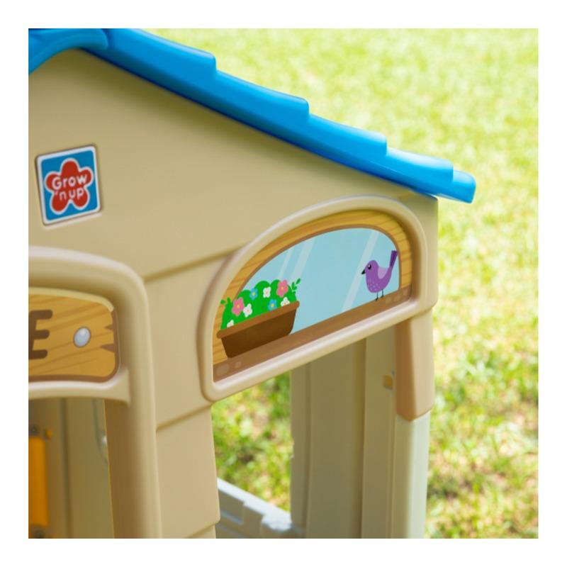 جرو إن أب 2 في 1 مركز الحيوانات الأليفة وبيت اللعب