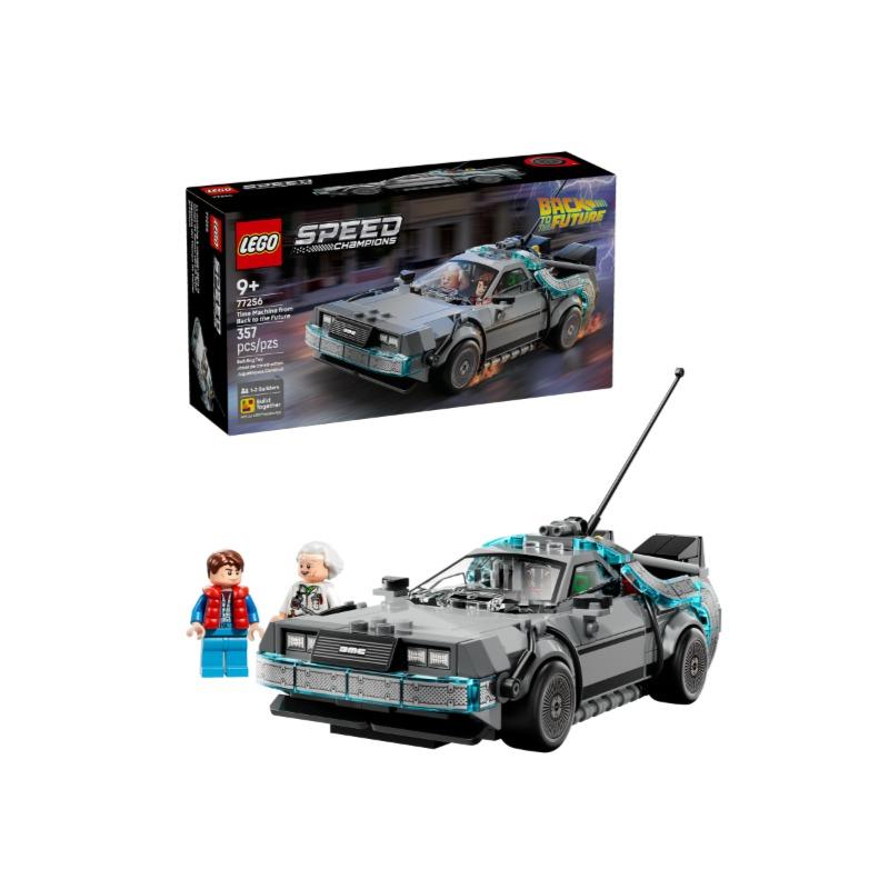 LEGO Speed Champions - Back to the Future car with Doc Brown and Marty McFly figures