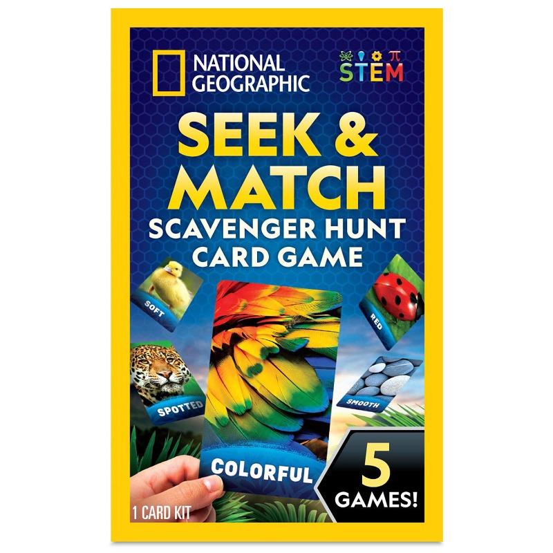ناشيونال جيوغرافيك - لعبة بطاقات البحث والمطابقة للاطفال