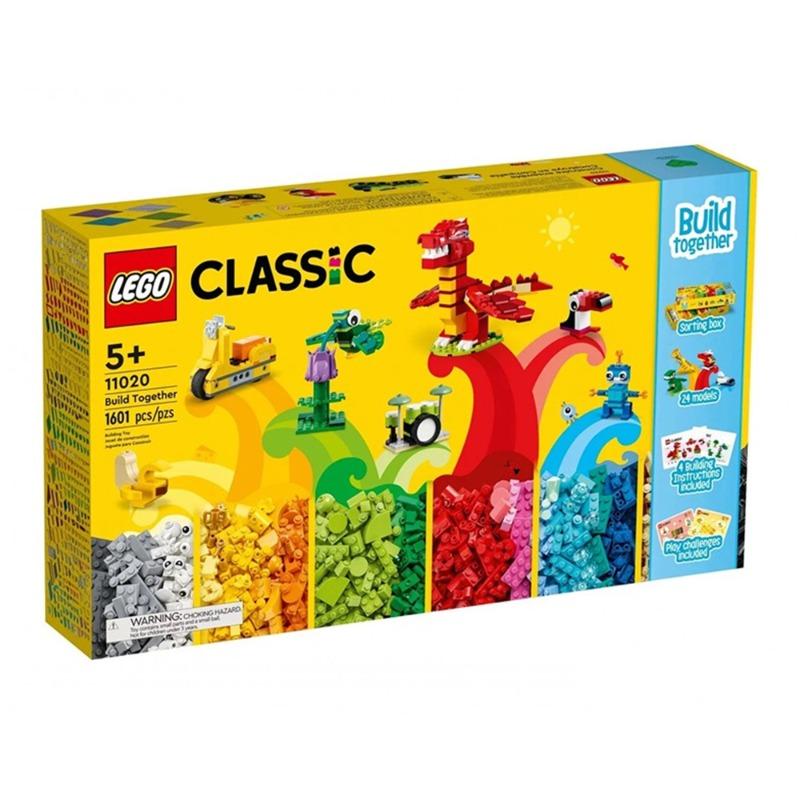 LEGO Classic Build Together - 1601 Pcs 11020