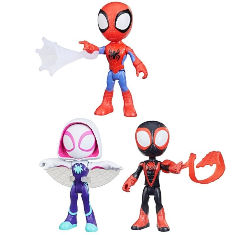 Marvel Spidey and His Amazing Friends Power of Three Figure Set