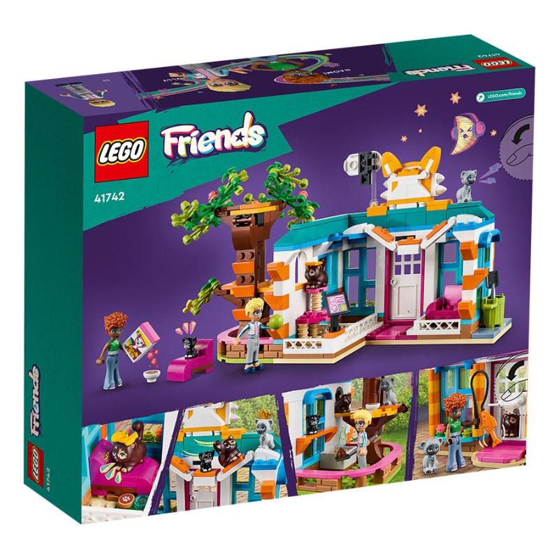 LEGO Friends Cat Hotel Building Toy Set - 445 Pcs