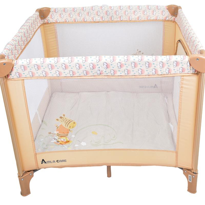 Amla Care - Square Baby Bed - Cream