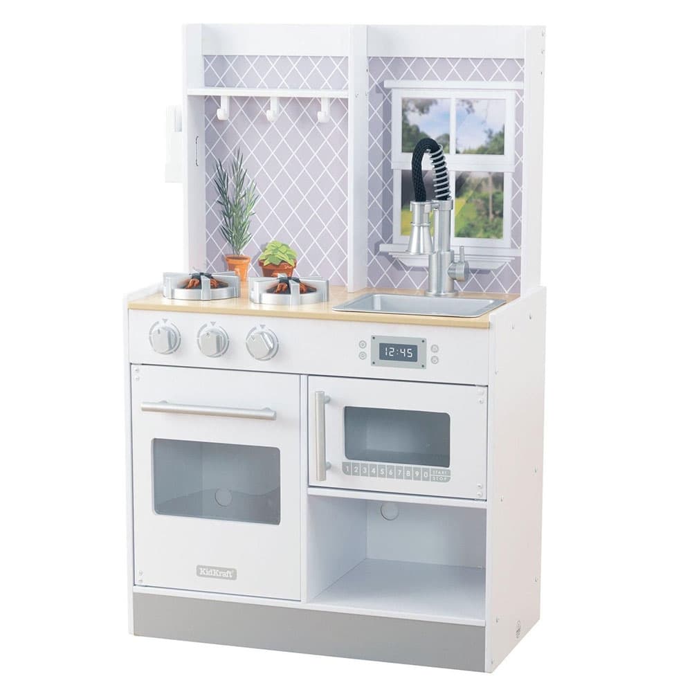 KidKraft - Let's Cook Wooden Play Kitchen