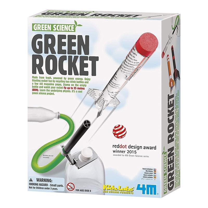 4M Green Science Rocket