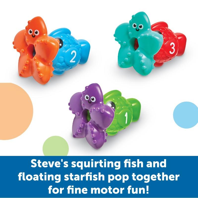 Steve the Scoop & Splash Shark Water Play Toy.