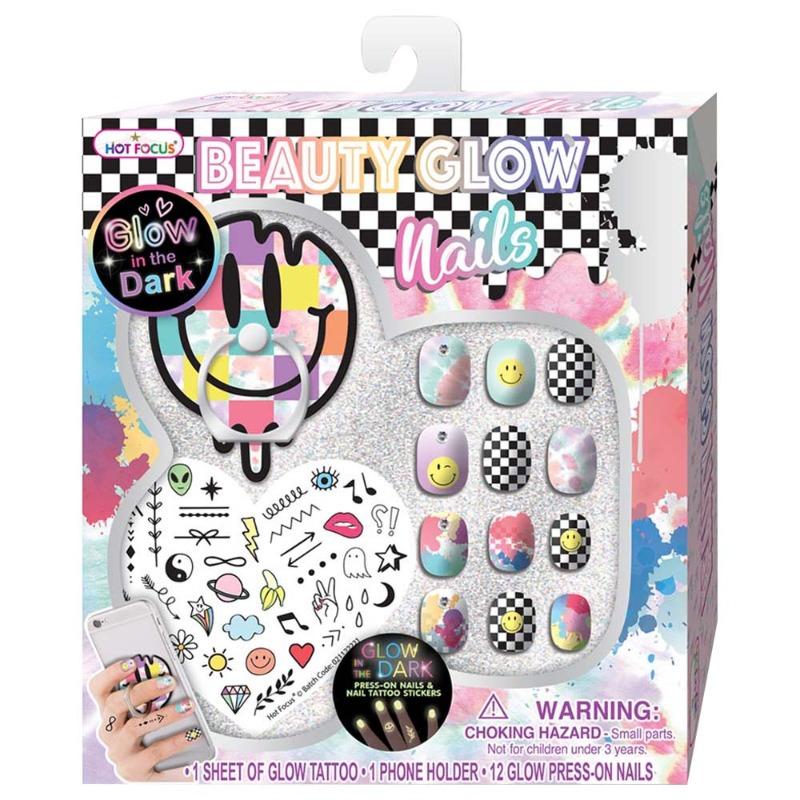 Hot Focus Fashion Glow Nail Set