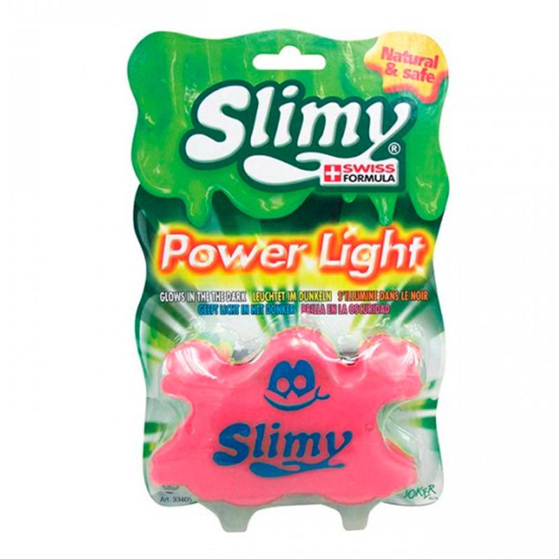 Slimy Power Light Slime Blister Card