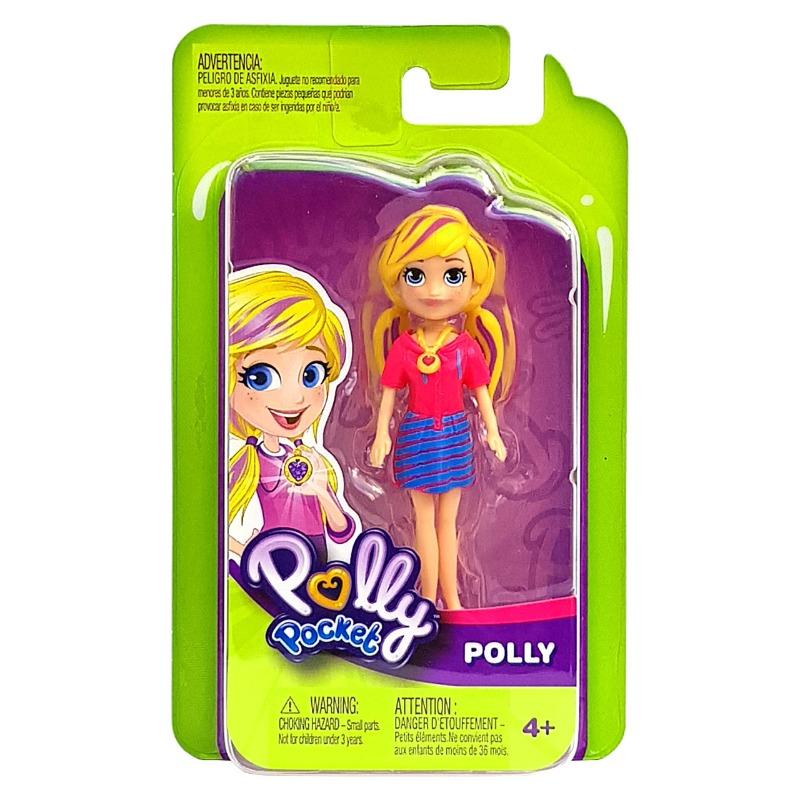Polly Pocket Doll With Fashion Outfit - Multiple Personalities