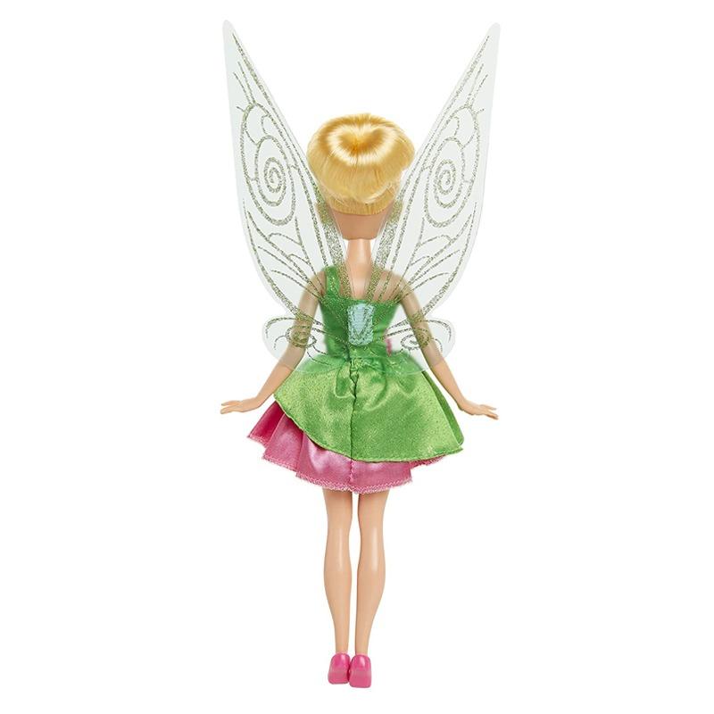 Disney Fairies Classic Fashion Dress Tinker Bell Doll - Green And Pink