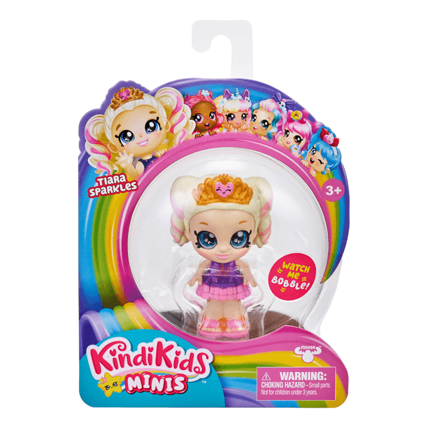 Kindi Kids Minis Bobble Head - Tiara Sparkles