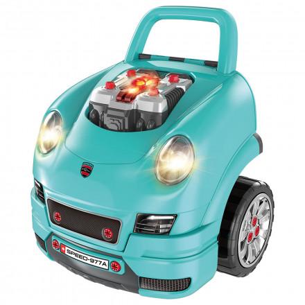 Motor Master Engine Workshop - Light Blue