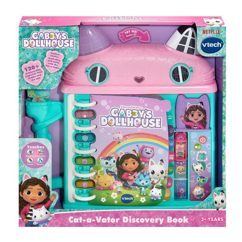 VTECH Gabby’s Dollhouse Cat-a-vator Discovery Book