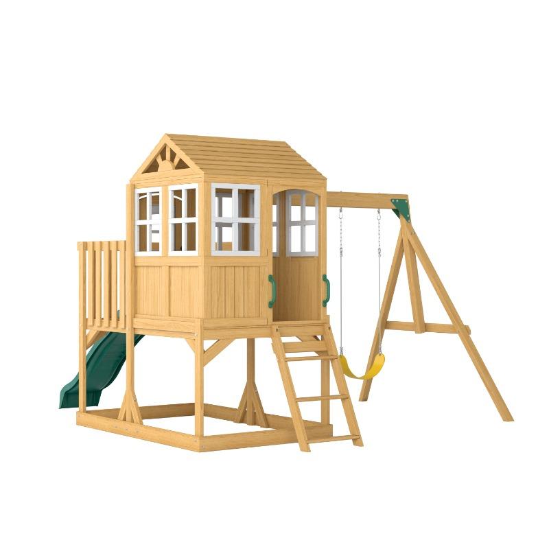 HIGHLINE RETREAT - Deluxe Wooden Playset & Swing Set
