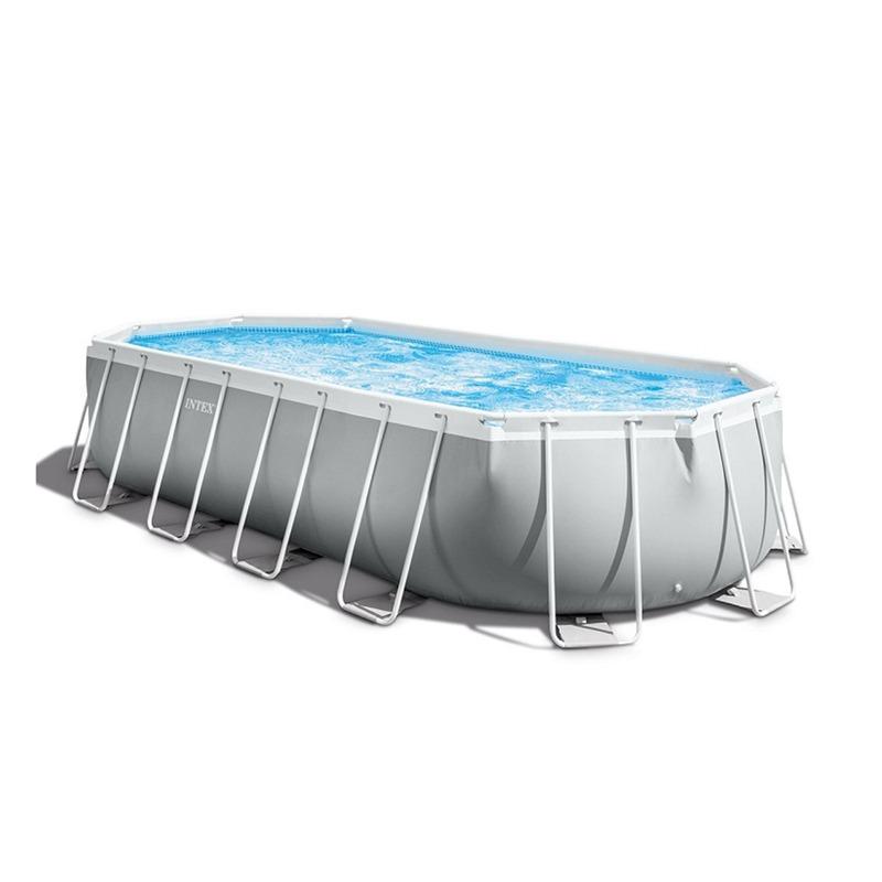 Intex Prism Frame Oval Above Ground Pool Set