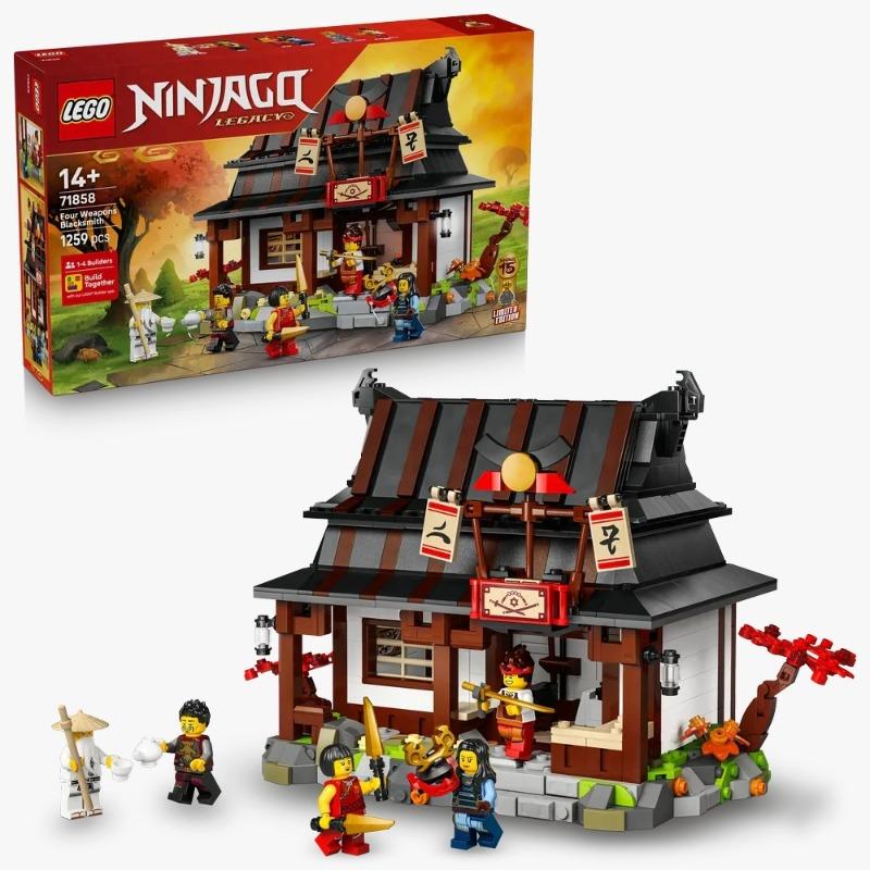 LEGO Ninjago Four Weapons Blacksmith 15Th Anniversary 1,259 Pcs