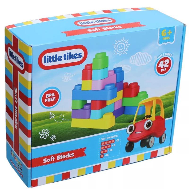 ليتل تايكس - مجموعة المكعبات المرنة 42 قطع