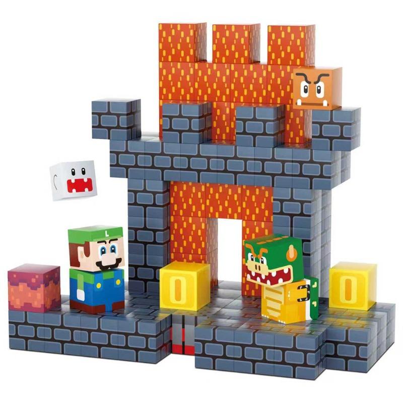 قلعة باوزر - مكعبات بناء مغناطيسية 120 قطعة