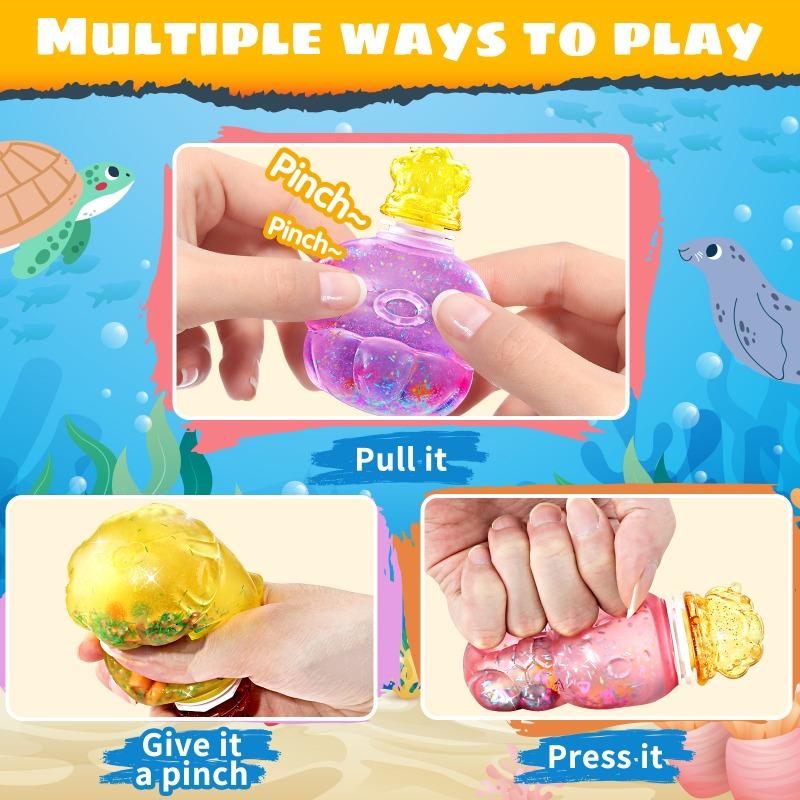 Diy Relieve Pressure Slime Underwater World Game