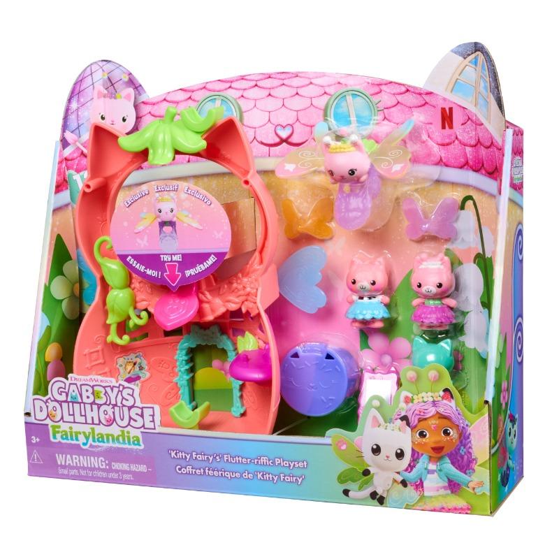Gabby’s Dollhouse Kitty Fairy Playset