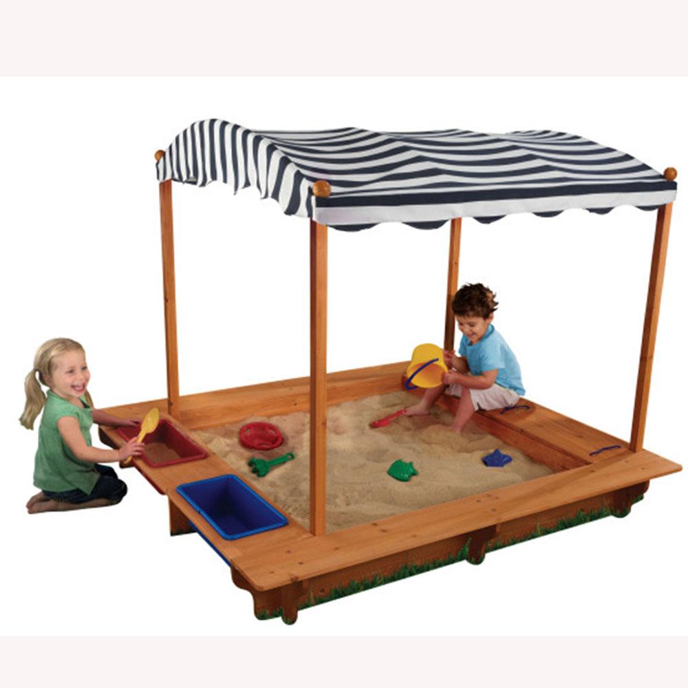 KidKraft Outdoor Sandbox With Canopy