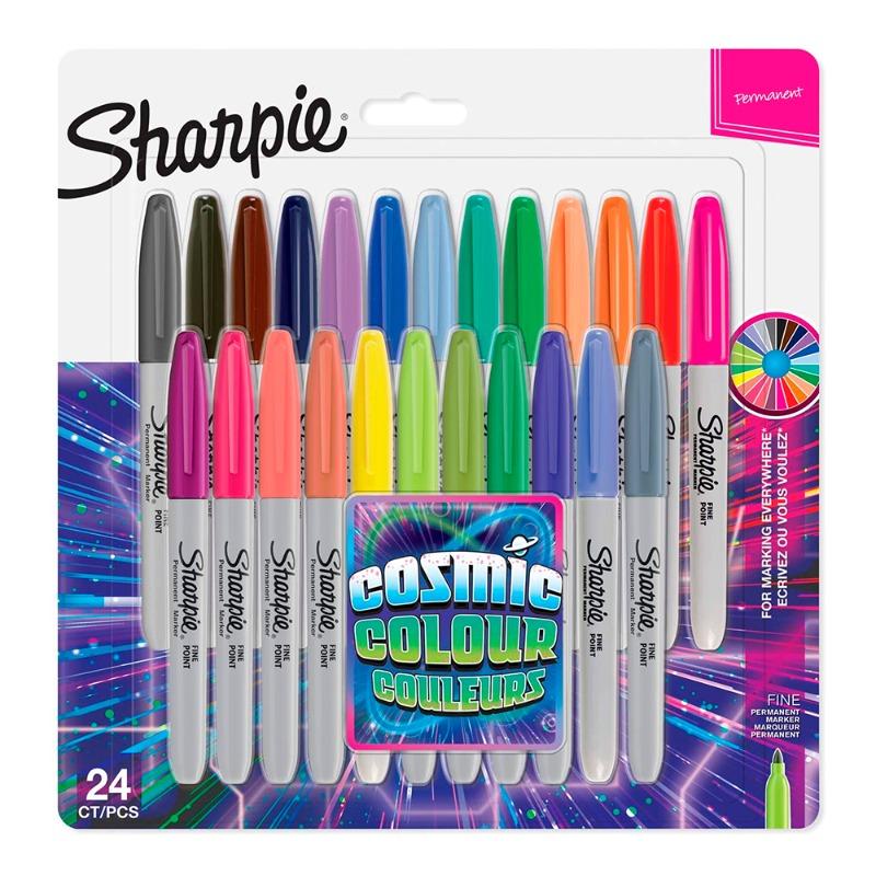 Sharpie Cosmic Colour Pens 24 Pcs