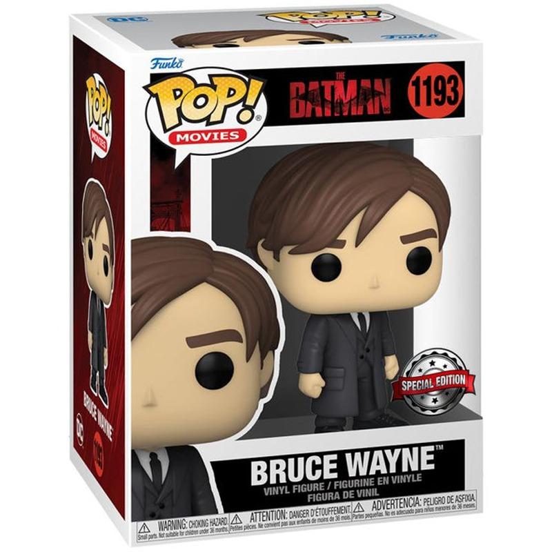 Funko Pop Movies The Batman Bruce Wayne In Suit