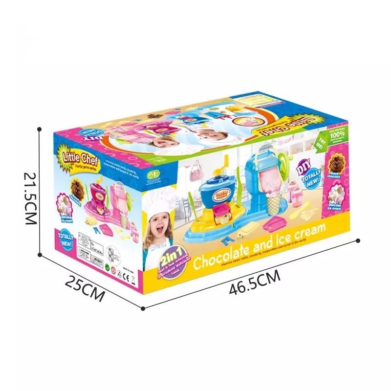 Diy 2 In 1 Chocolate And Ice Cream Machine