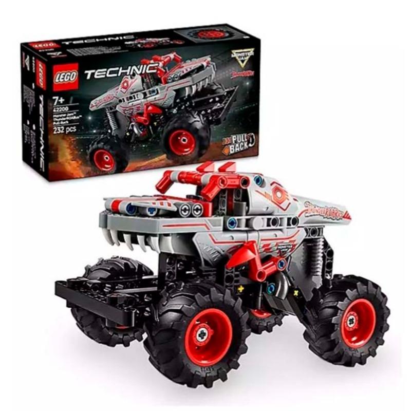 Lego Technic Monster Jam Thunderroarus Pull Back Truck Toy 42200