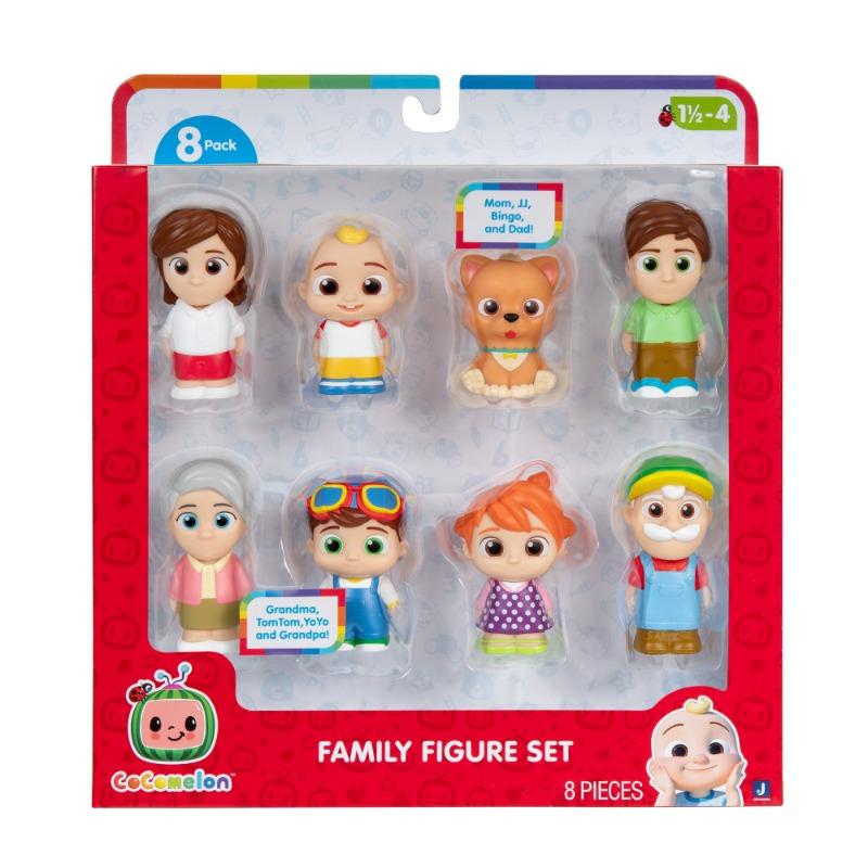 Cocomelon Family Set Figures - 8 Pack