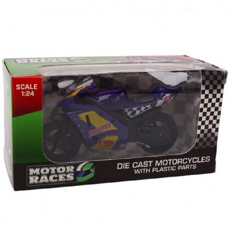 دراجة موتور سوبر ديكاست 1:24 - أشكال متعددة