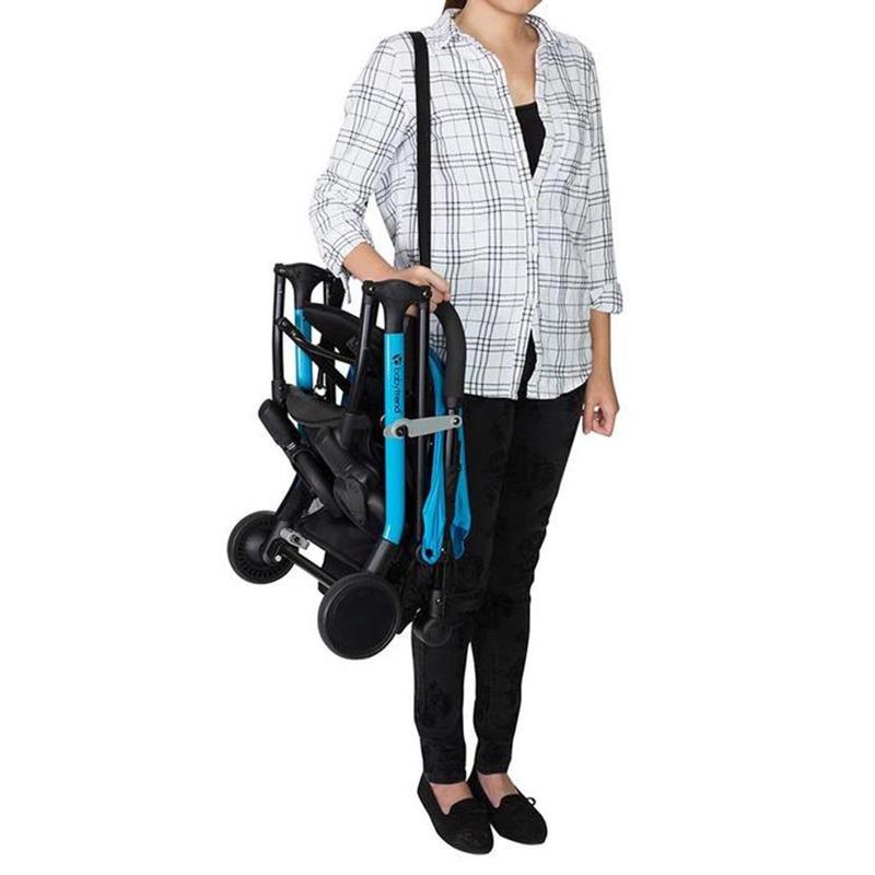 بيبي تريند - عربة صغيرة ثلاثية الطي - ماليبو بلو