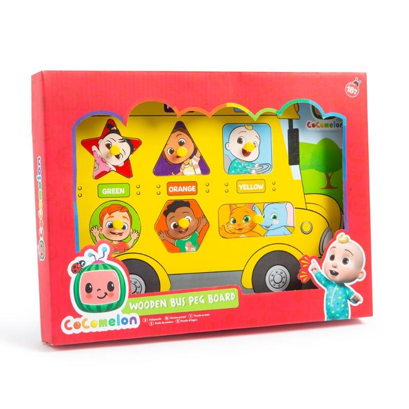 Cocomelon Wooden Bus Puzzle - 6 Pieces