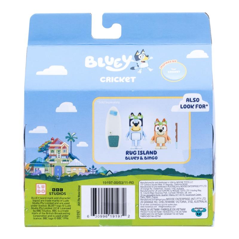 Bluey Figure 2 Pack Cricket S14 – Collectible Playset