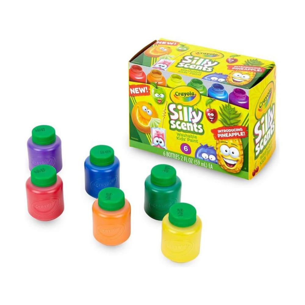 Crayola 6 Silly Scents Washable Kids Paint