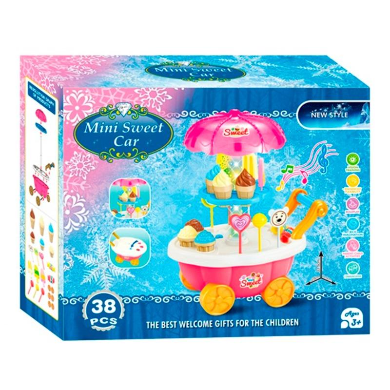 Mini Sweet Car Playset - 38 Pcs
